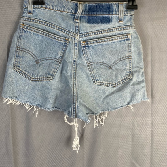 Distressed shorts size XS, embellished, NWT, SKU B5 - Picture 3 of 5